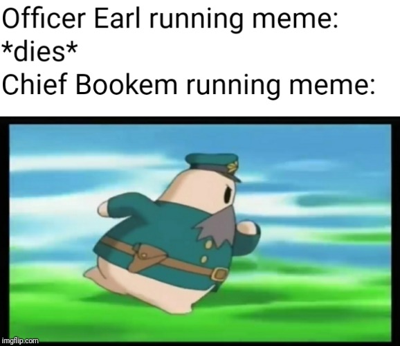 image tagged in memes,kirby,officer earl running | made w/ Imgflip meme maker