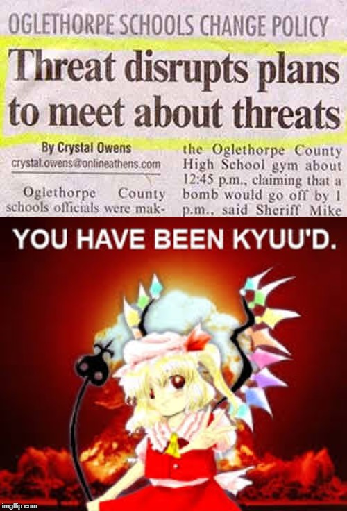 image tagged in you have been kyuu'd,excuse me wtf blank template,memes,funny | made w/ Imgflip meme maker