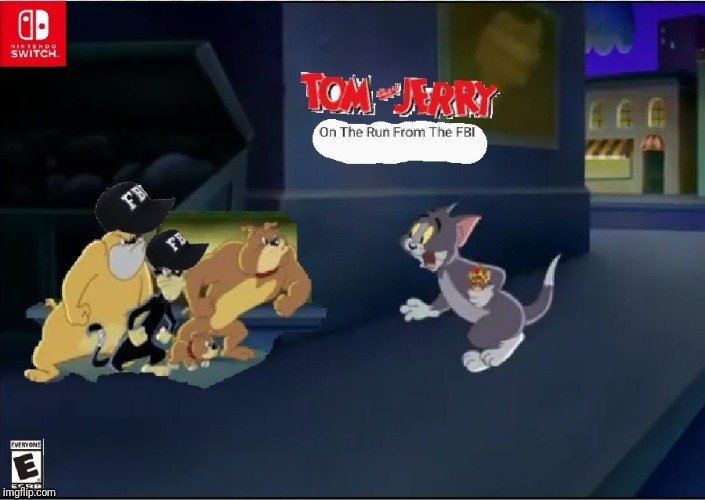 Yes, i know. This is pretty terrible. | image tagged in nintendo switch,tom and jerry meme | made w/ Imgflip meme maker
