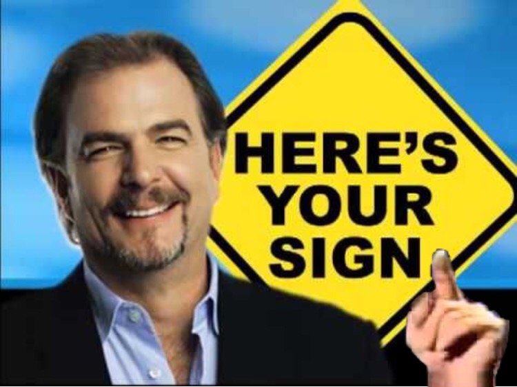 High Quality Here’s your sign Blank Meme Template