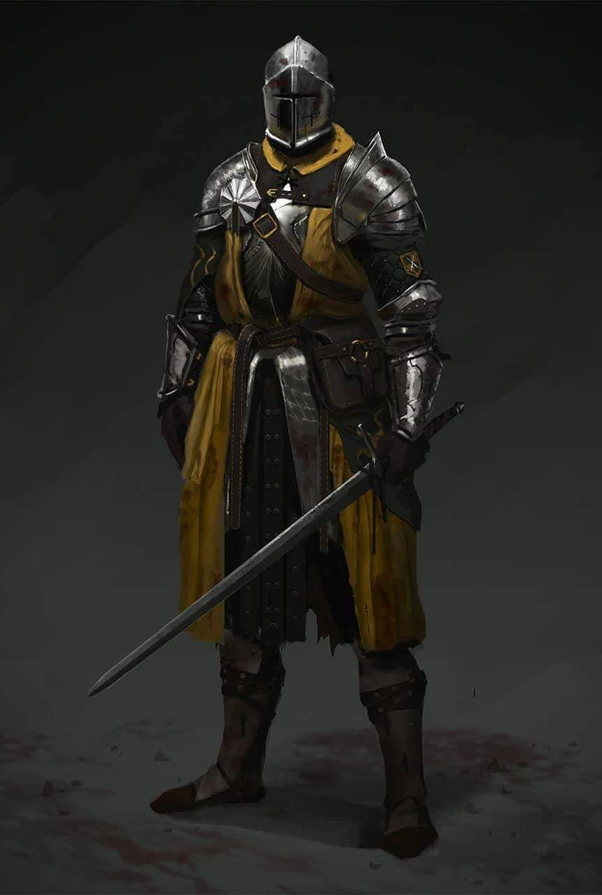 Medieval Knight Blank Meme Template