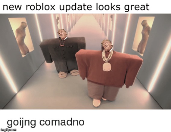 New ROBLOX update | image tagged in memes,roblox meme | made w/ Imgflip meme maker
