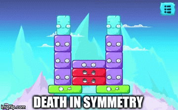 Death in symmetry | DEATH IN SYMMETRY | image tagged in gifs | made w/ Imgflip video-to-gif maker