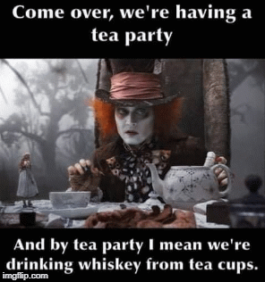 Tea party - Imgflip