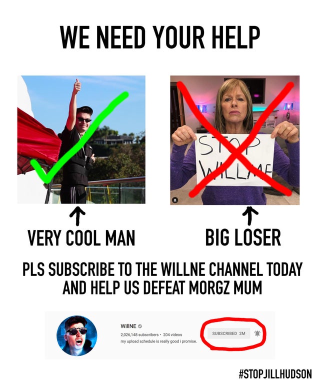 #STOPJILLHUDSON Blank Meme Template