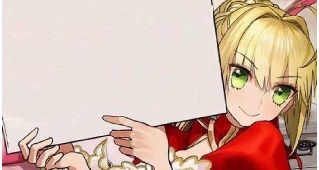 High Quality Nero holding sign Blank Meme Template
