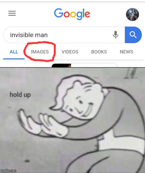 image tagged in fallout hold up | made w/ Imgflip meme maker