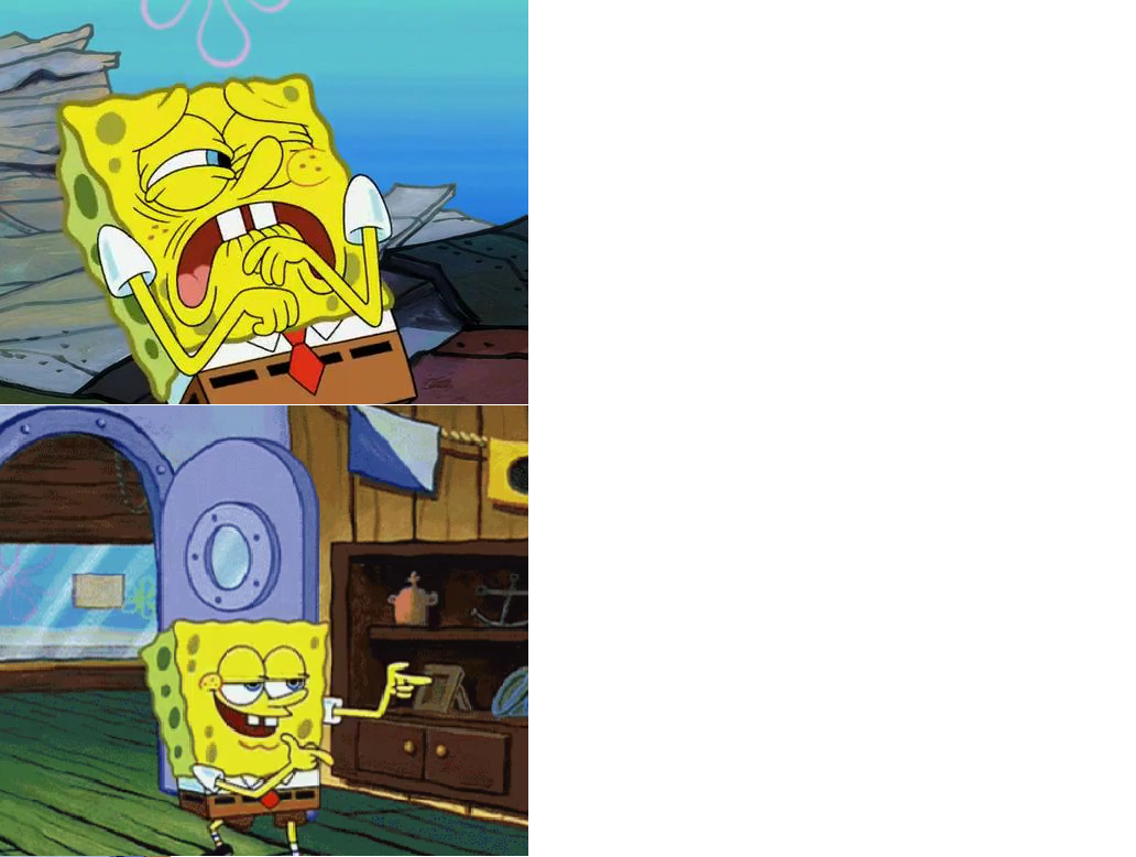 spongebob drake template Blank Meme Template