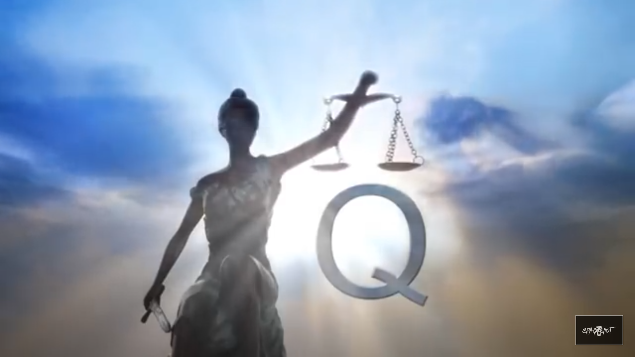 High Quality Q Lady Justice Blank Meme Template