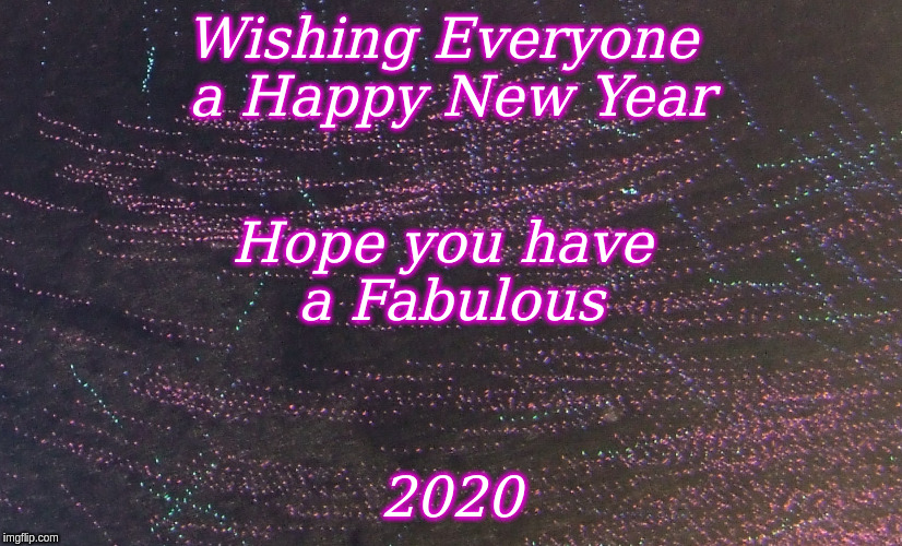 Happy New Year | Wishing Everyone 
a Happy New Year; Hope you have 
a Fabulous; 2020 | image tagged in memes,happy new year | made w/ Imgflip meme maker