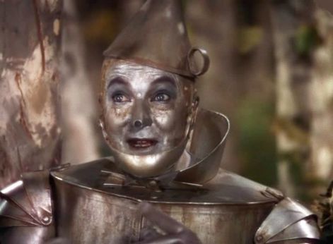 High Quality The Wizard of Oz's Tin Man Blank Meme Template