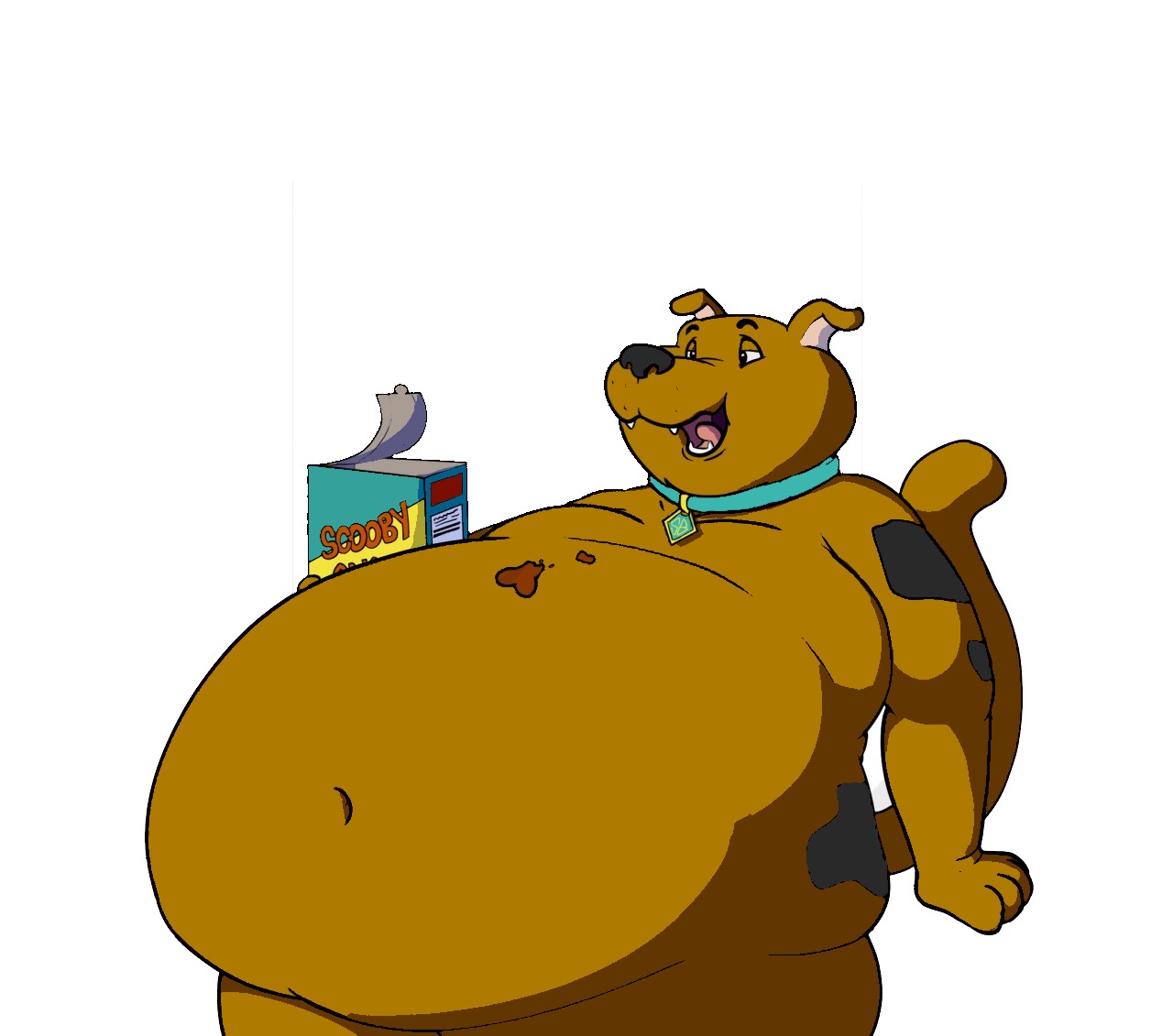 fat scooby Blank Meme Template