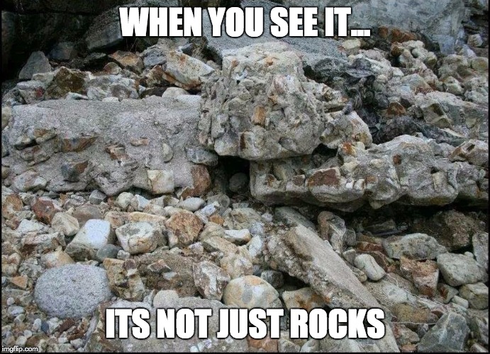 Sniper no Sniping! | WHEN YOU SEE IT... ITS NOT JUST ROCKS | image tagged in sniper,hidden,when you realize | made w/ Imgflip meme maker