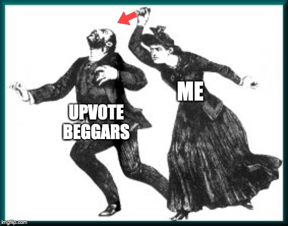 Downvote stab | UPVOTE BEGGARS; ME | image tagged in stabbing,downvote | made w/ Imgflip meme maker