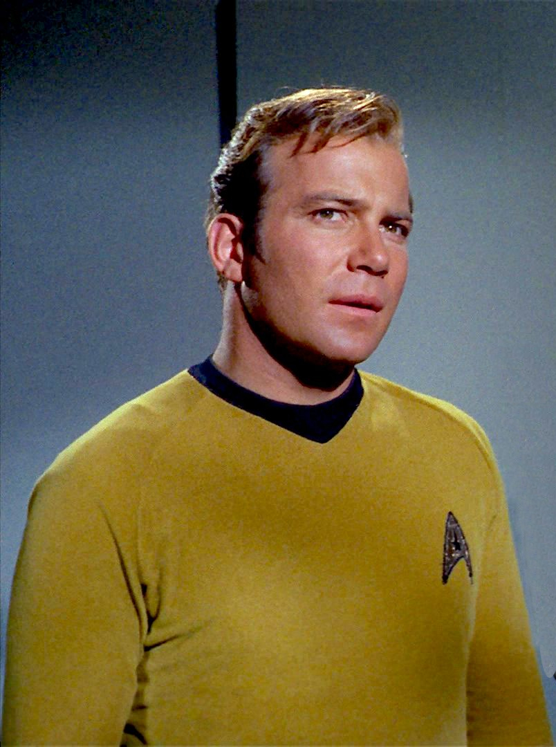 thoughtful Captain Kirk contemplative Blank Meme Template