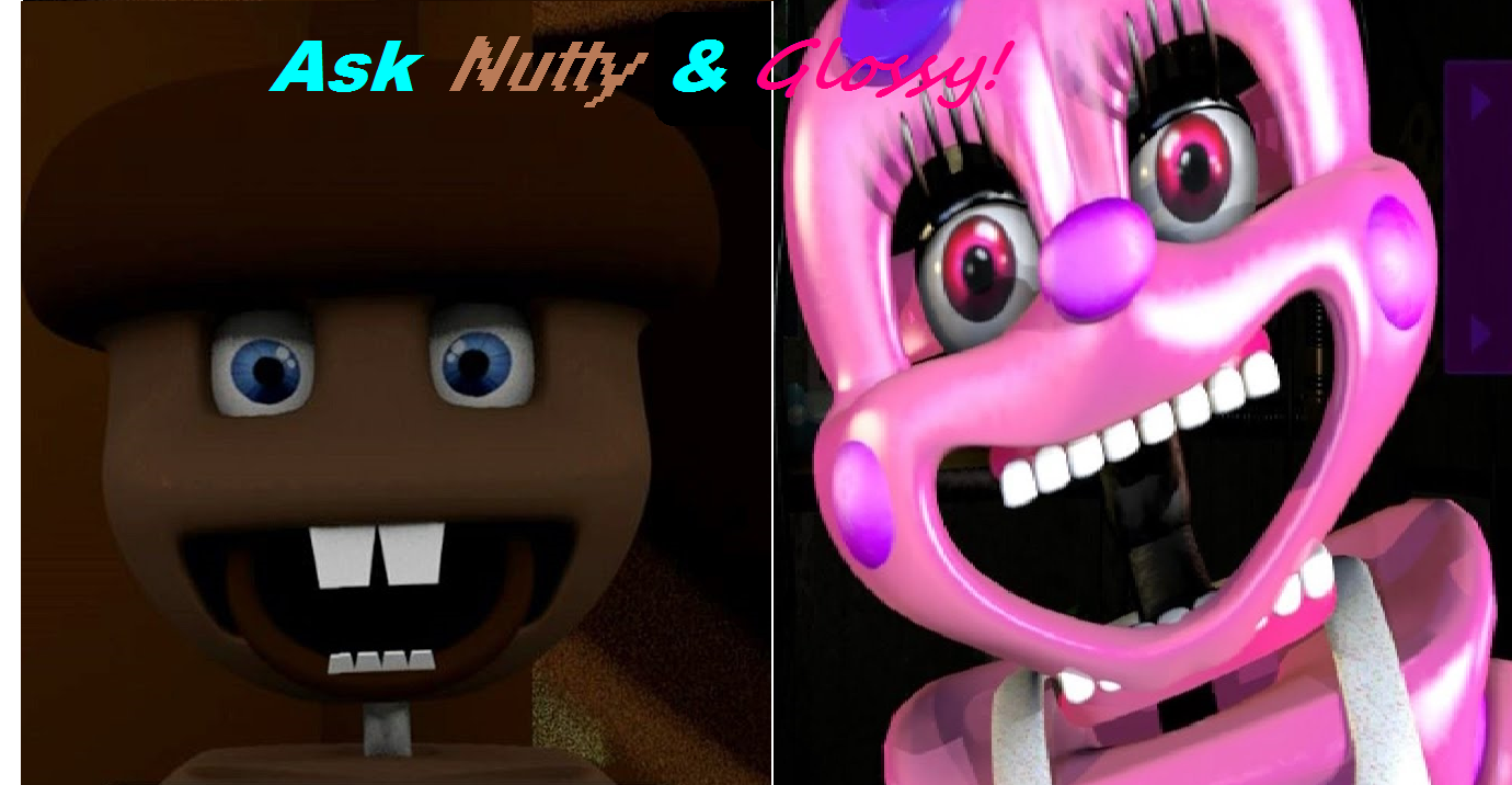 Ask Nutty & Glossy Blank Meme Template