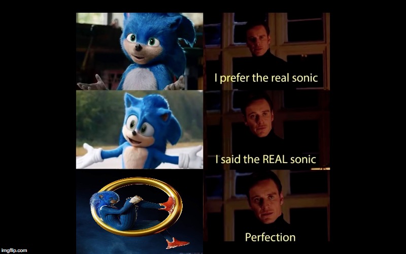 image tagged in sonic movie | made w/ Imgflip meme maker