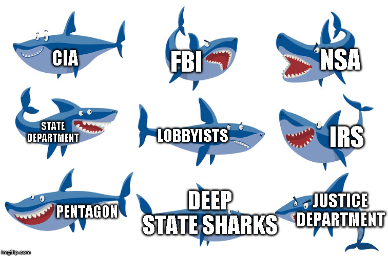 These are the guys you don't get to vote for | FBI; NSA; CIA; STATE DEPARTMENT; LOBBYISTS; IRS; DEEP STATE SHARKS; JUSTICE DEPARTMENT; PENTAGON | image tagged in deep state,crooks | made w/ Imgflip meme maker