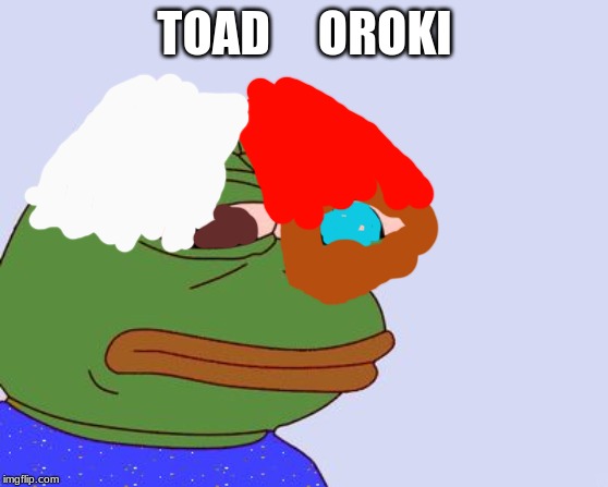 Pepe the Frog | TOAD     OROKI | image tagged in pepe the frog | made w/ Imgflip meme maker