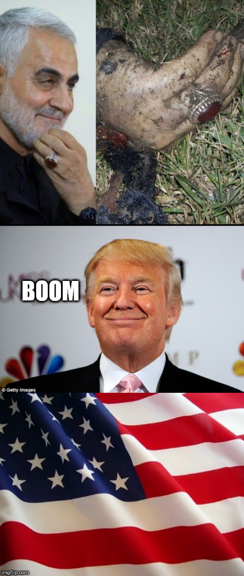 BOOM | image tagged in american flag,donald trump approves,boom | made w/ Imgflip meme maker