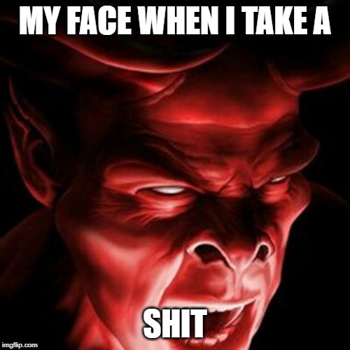 shit | MY FACE WHEN I TAKE A; SHIT | image tagged in lol so funny | made w/ Imgflip meme maker