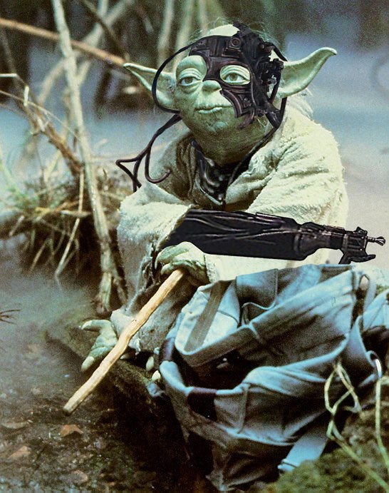 Yoda as Borg Blank Meme Template