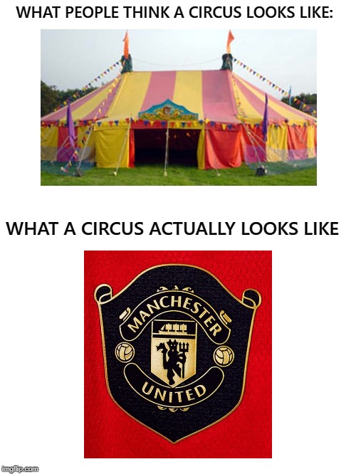 Blank White Template | WHAT PEOPLE THINK A CIRCUS LOOKS LIKE:; WHAT A CIRCUS ACTUALLY LOOKS LIKE | image tagged in blank white template | made w/ Imgflip meme maker