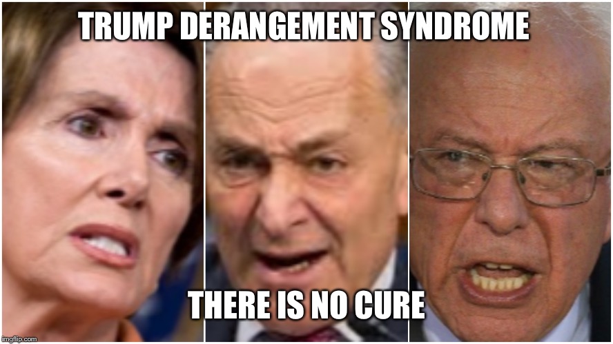 Trump Derangement Syndrome | TRUMP DERANGEMENT SYNDROME THERE IS NO CURE | image tagged in trump derangement syndrome | made w/ Imgflip meme maker