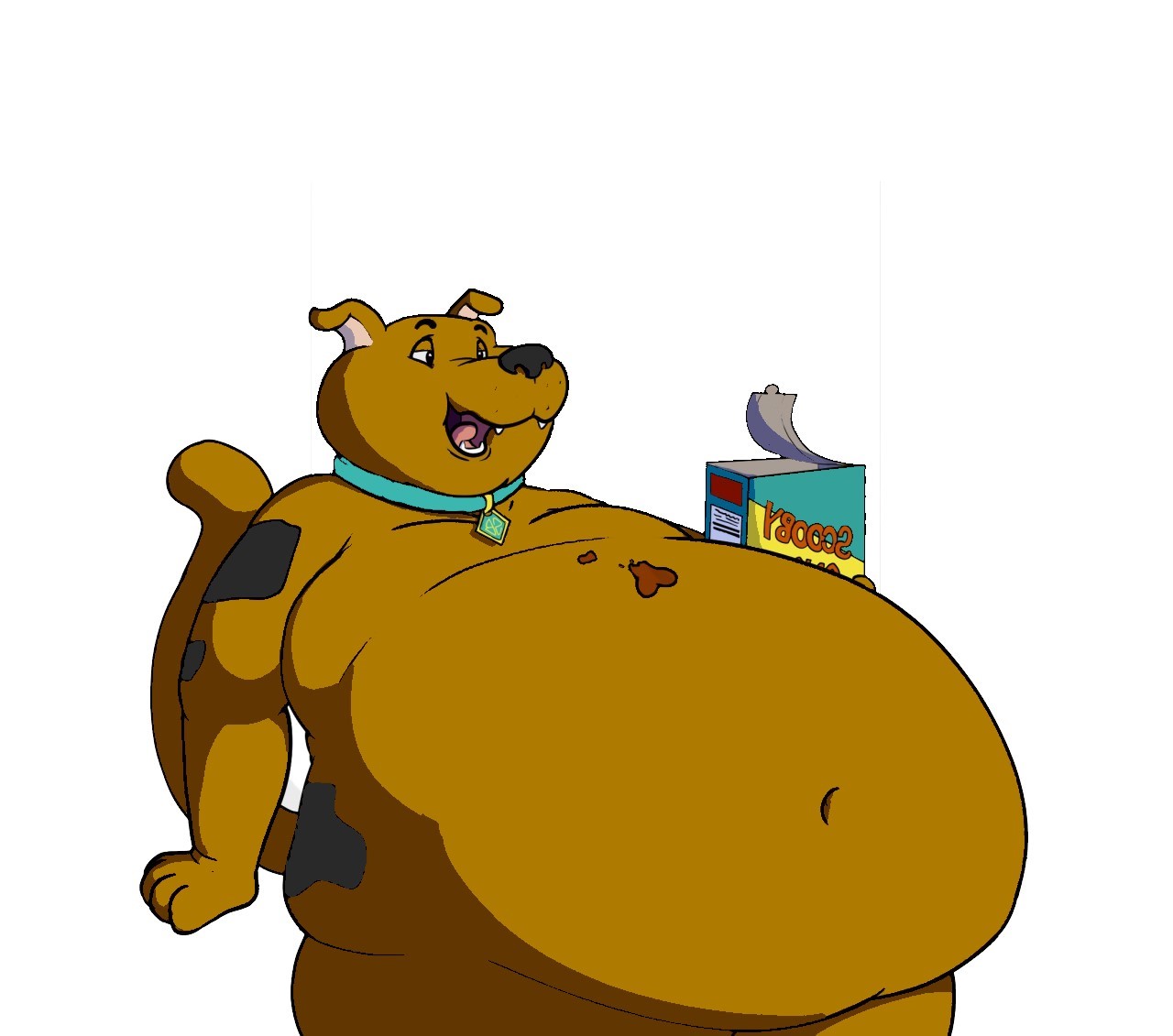 High Quality fat scooby 2 Blank Meme Template