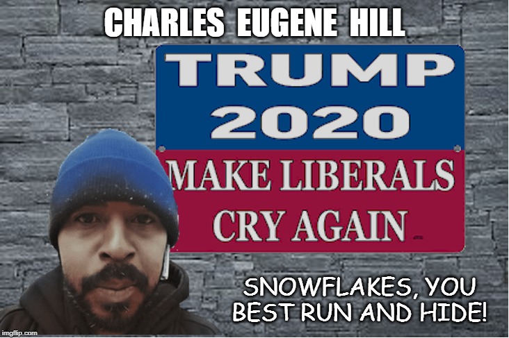 CHARLES  EUGENE  HILL SNOWFLAKES, YOU
BEST RUN AND HIDE! | made w/ Imgflip meme maker