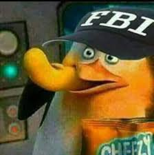 High Quality FBI Skipper Eating Chips Blank Meme Template