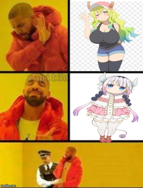 Anime Drake Meme Template Template template anime meme. 