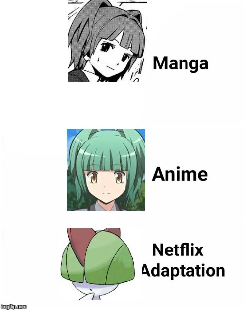 Manga, Anime, Netflix adaptation - 9GAG