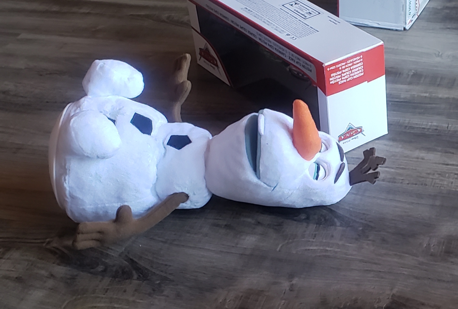 High Quality Fucked up Olaf Blank Meme Template