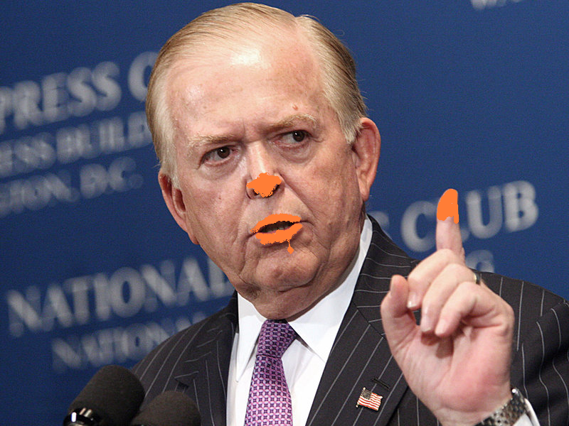 Lou dobbs Blank Meme Template