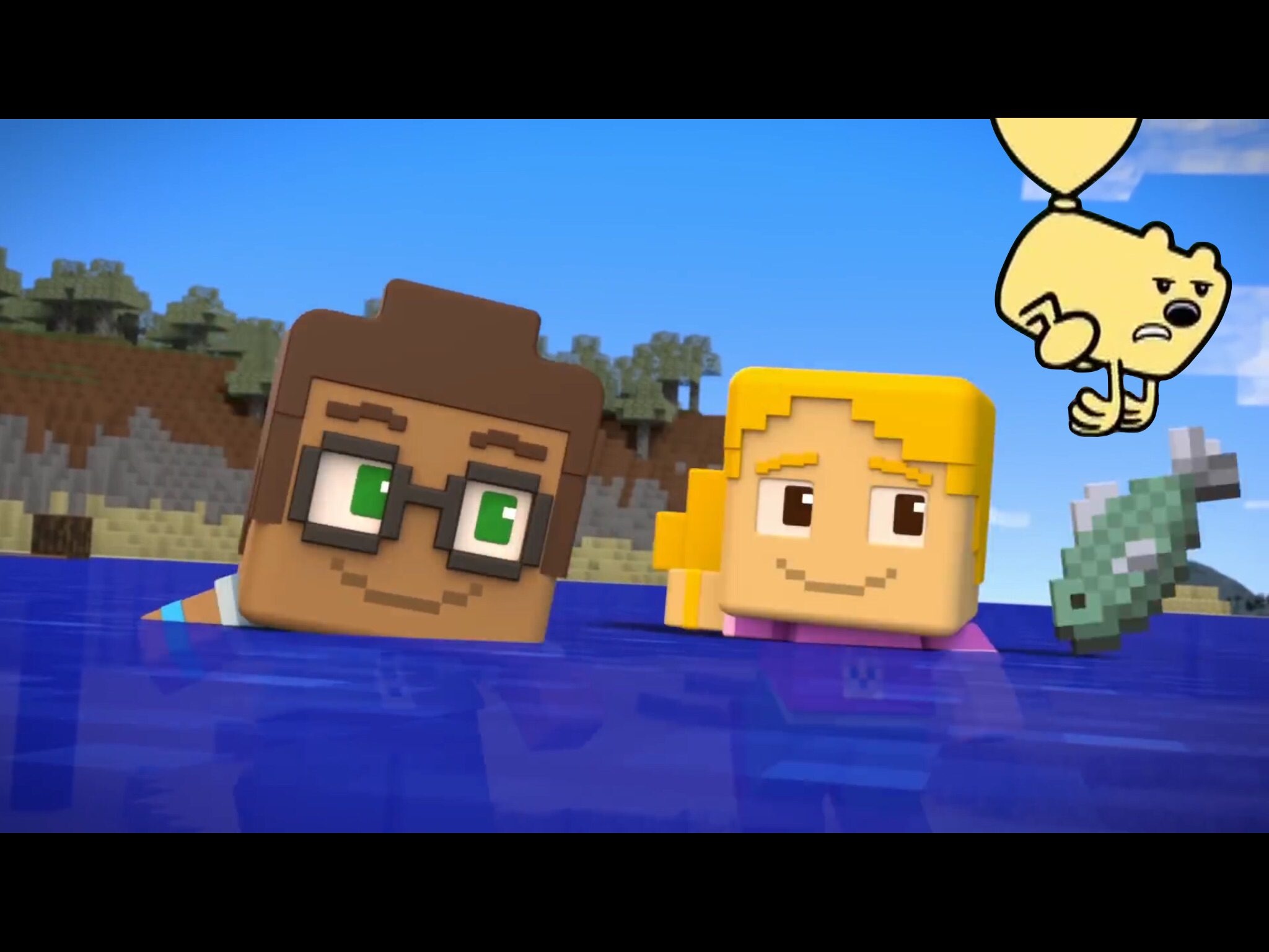 Wow Wow Minecraft Mini Series Blank Meme Template