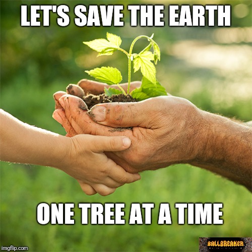 Make A difference. The only way we can | LET'S SAVE THE EARTH; ONE TREE AT A TIME | image tagged in memes,conservation,australia,charity,growatree | made w/ Imgflip meme maker