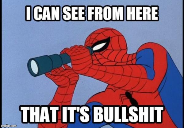 Spidey Says | image tagged in repost | made w/ Imgflip meme maker