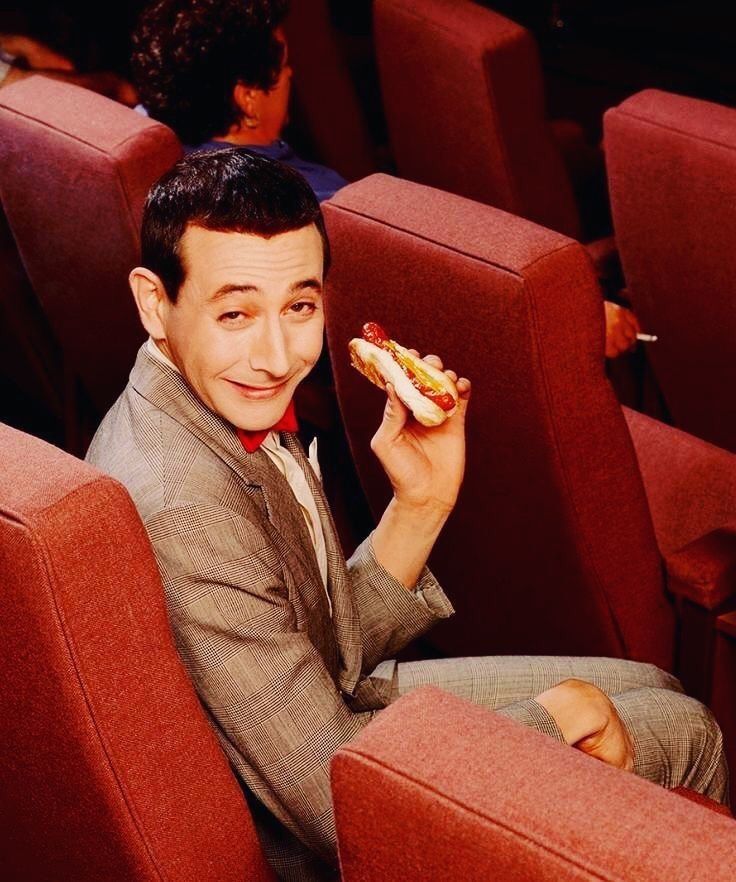 High Quality Peewee in theater Blank Meme Template