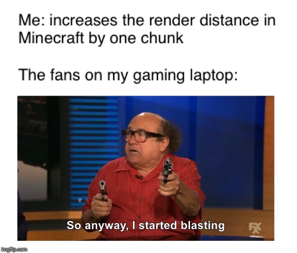 So anyway I started blasting | image tagged in so anyway i started blasting,danny devito,frank reynolds | made w/ Imgflip meme maker