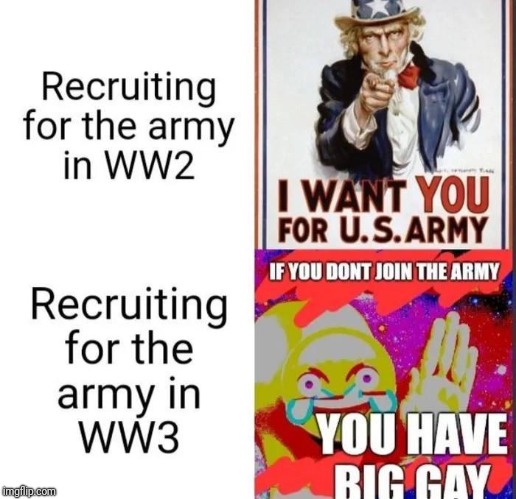 u have big gay meme