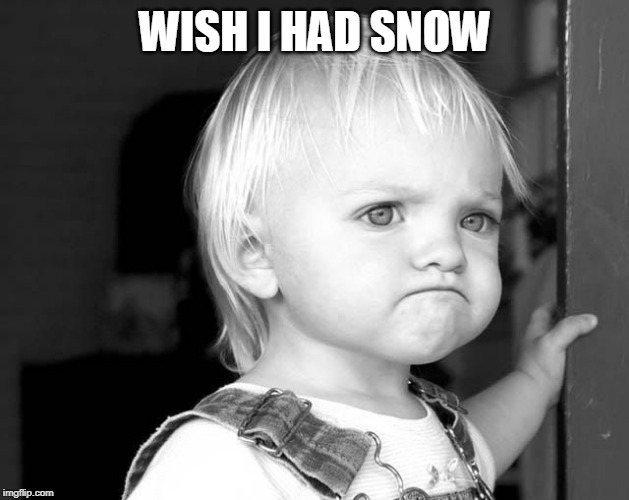 FROWN KID | WISH I HAD SNOW | image tagged in frown kid | made w/ Imgflip meme maker