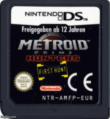 Metroid Prime Hunters First Hunt | image tagged in gifs,gaming | made w/ Imgflip images-to-gif maker