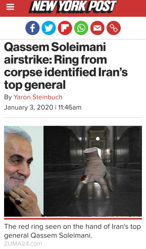 High Quality Soleimani ring Trump Blank Meme Template