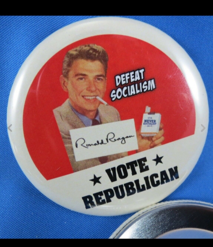 Reagan fights commies Blank Meme Template