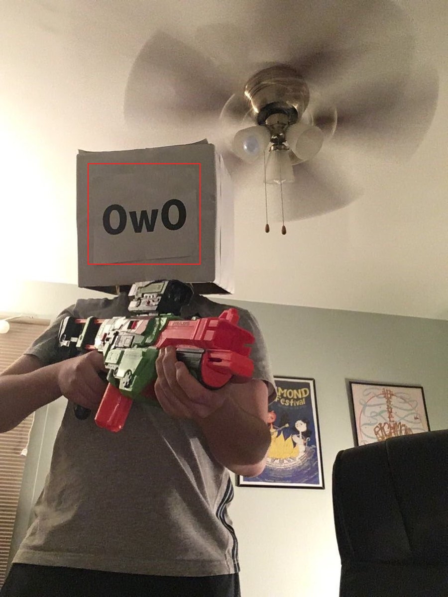 High Quality owo gun Blank Meme Template