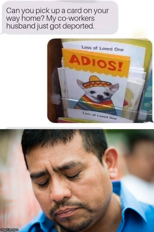 image tagged in sad mexican,adios | made w/ Imgflip meme maker