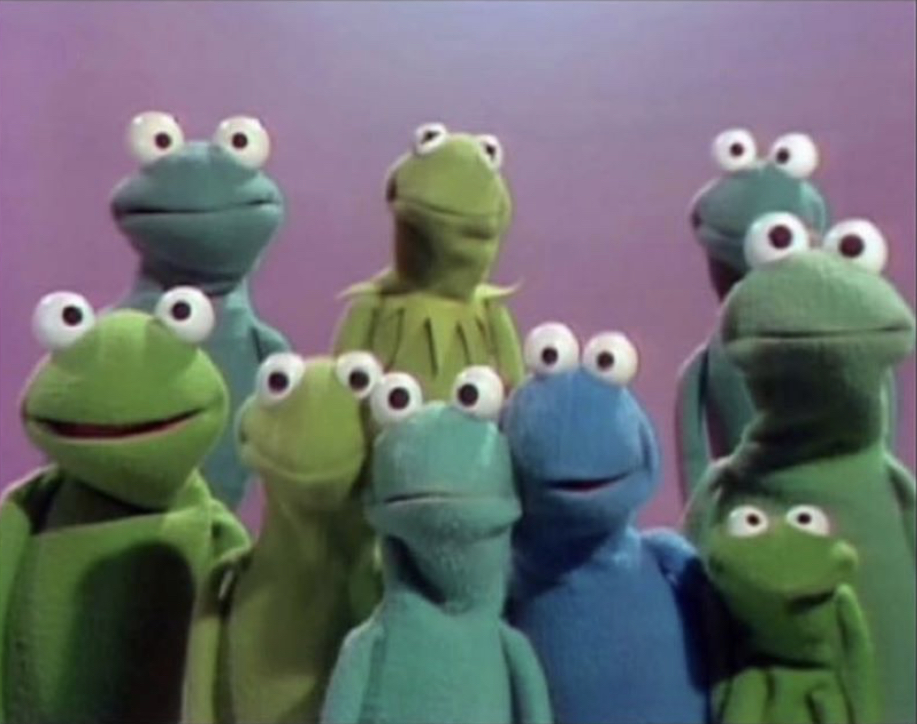 Kermit & Friends Blank Meme Template