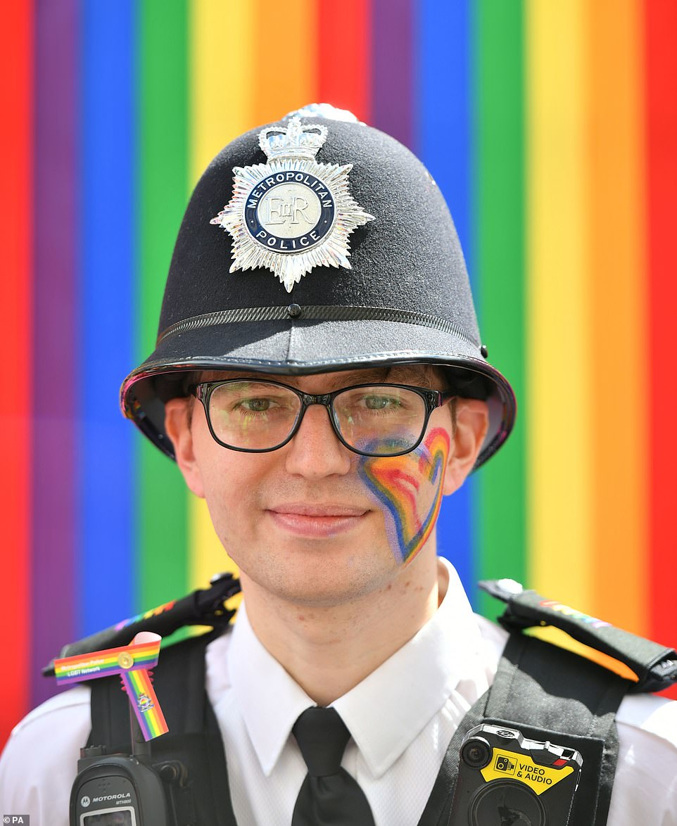 lgbt police Blank Meme Template