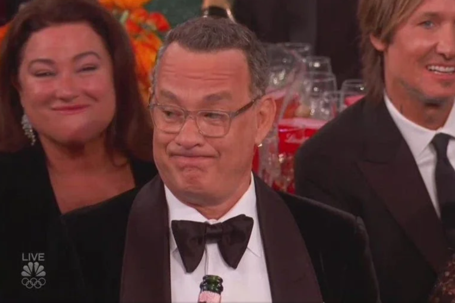 Tom Hanks Golden Globes Blank Meme Template